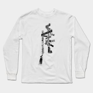 God Guns Freedom Long Sleeve T-Shirt